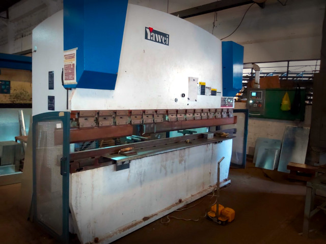 EUROTEC's fabrication plant cutting and bending equipment